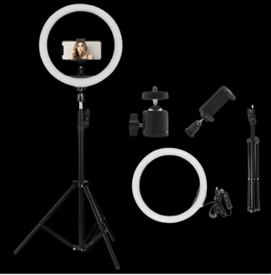 Ring light 10 Inches Big LED Ring Light for Camera, Phone tiktok YouTube Video Shooting and Makeup, 10" inch Ring Light